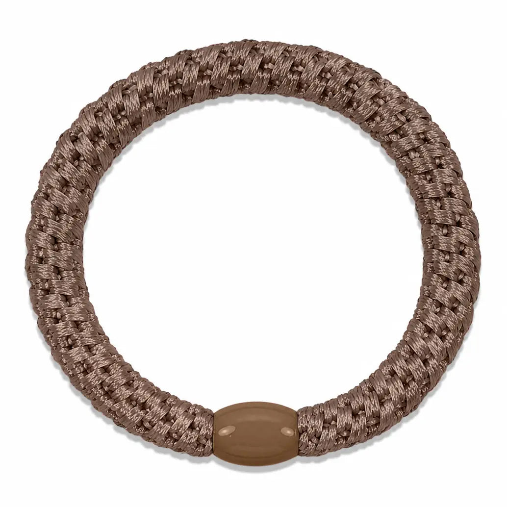 Elastique - marron brillant