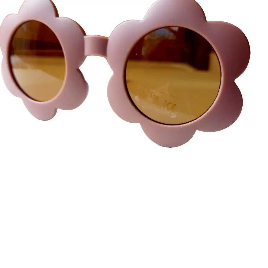 Lunettes de soleil fleur uni - Happy by lies
