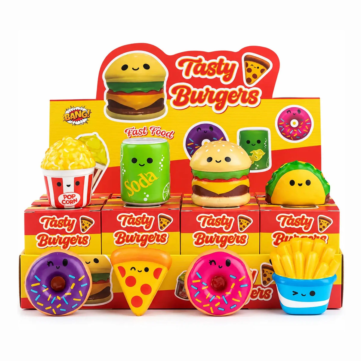 Squishy mystère - fast food