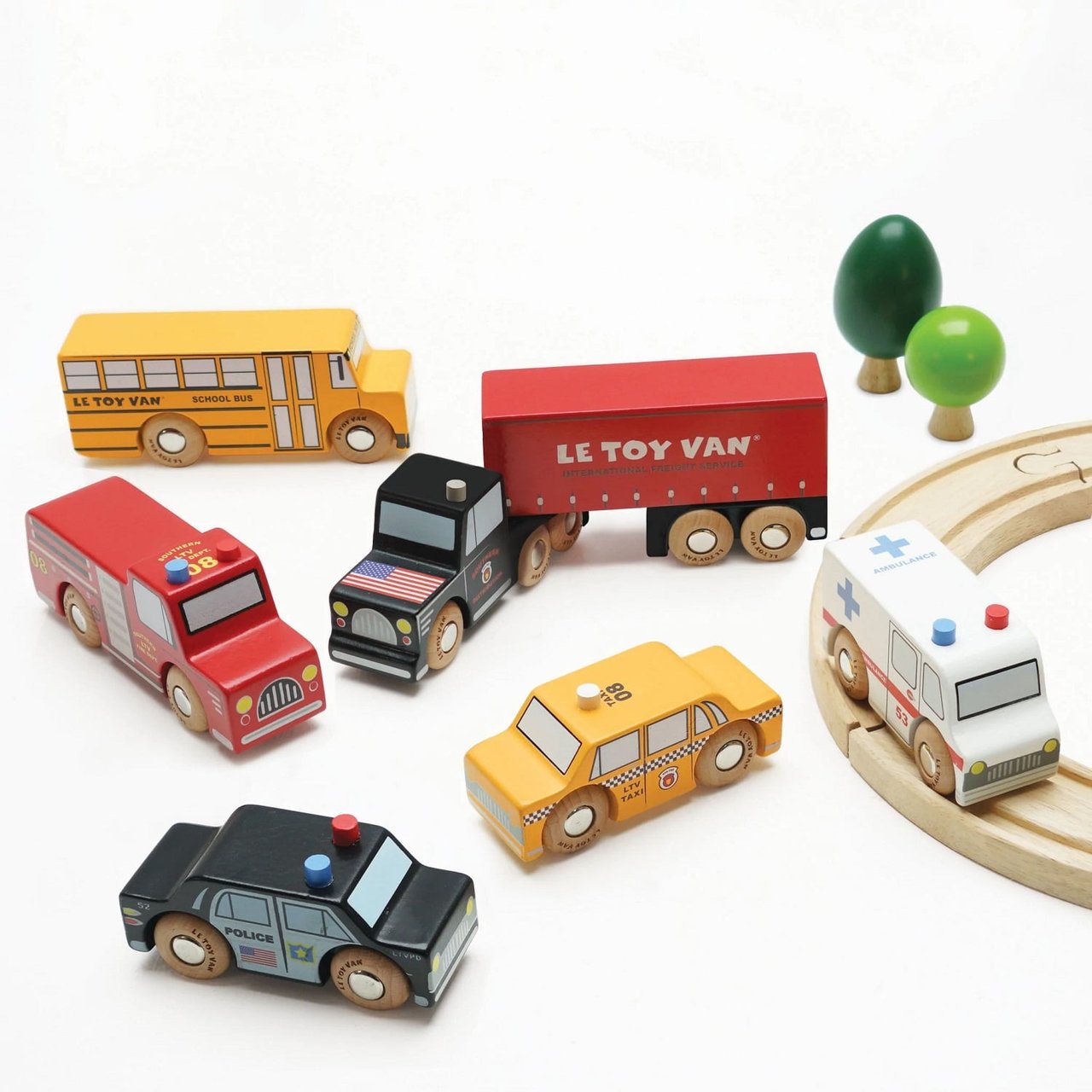 Set de véhicules en bois - Le Toy Van