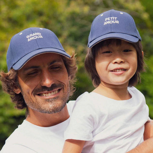 Casquette enfant petit amour marine - Chamaye