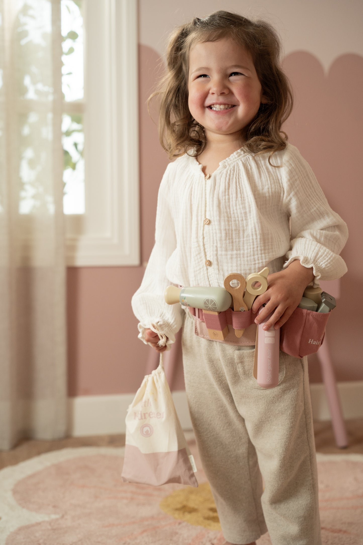 Set de coiffeur en bois - Little Dutch