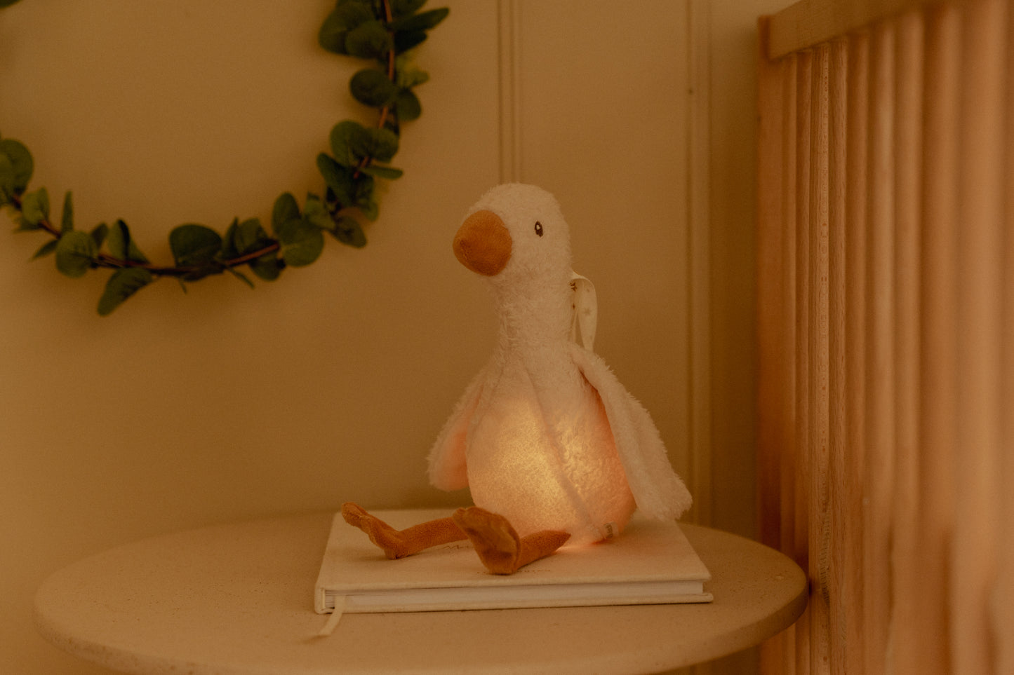 Peluche musicale et lumineuse oie - Little Dutch