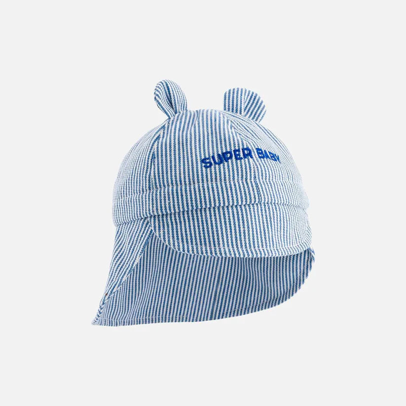 Chapeau bébé super baby bleu - Chamaye