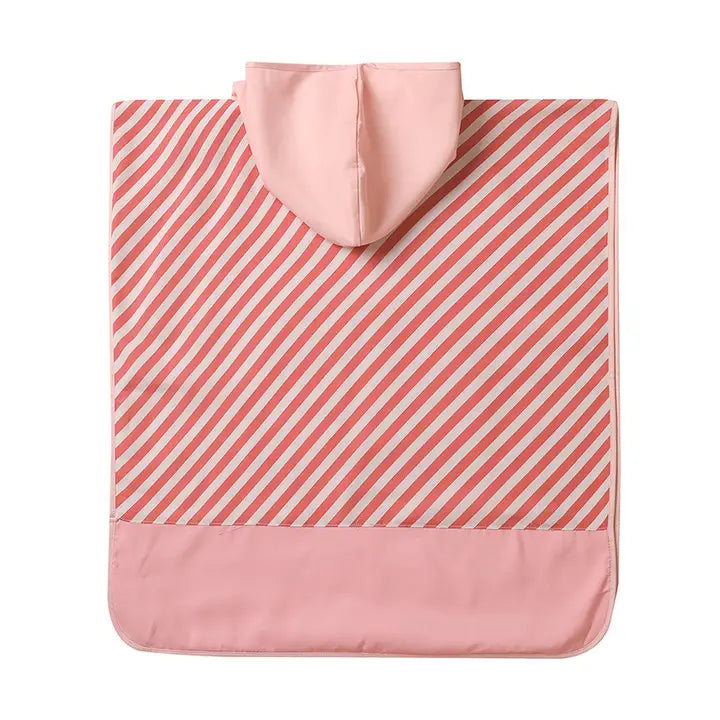 Poncho de plage à rayures - Tutete