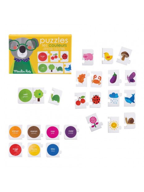 Puzzle d’apprentissage Les Popipop - Moulin Roty