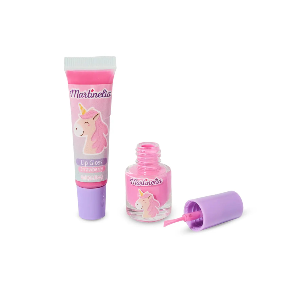 Gloss et vernis licorne - maquillage