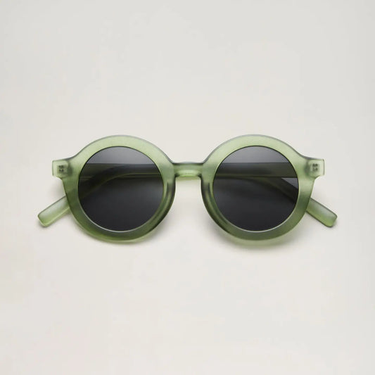 Lunettes de soleil bébé Signature rondes - BabyMocs