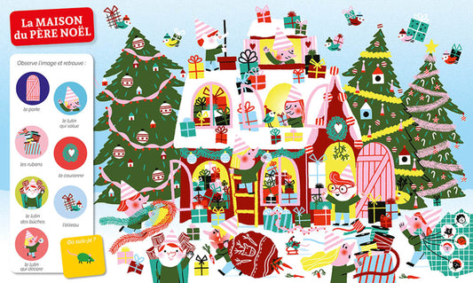 Cherche et trouve tout petit - à noël