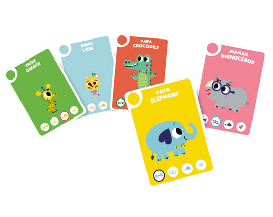 Jeu de 5 familles - jeu de cartes
