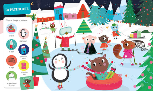 Cherche et trouve tout petit - dans le froid