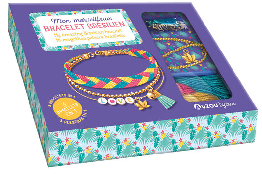 Coffret bracelets créatifs - Auzou
