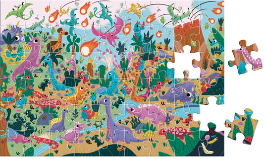 Puzzle 54 pièces - Cherche et trouve - Auzou