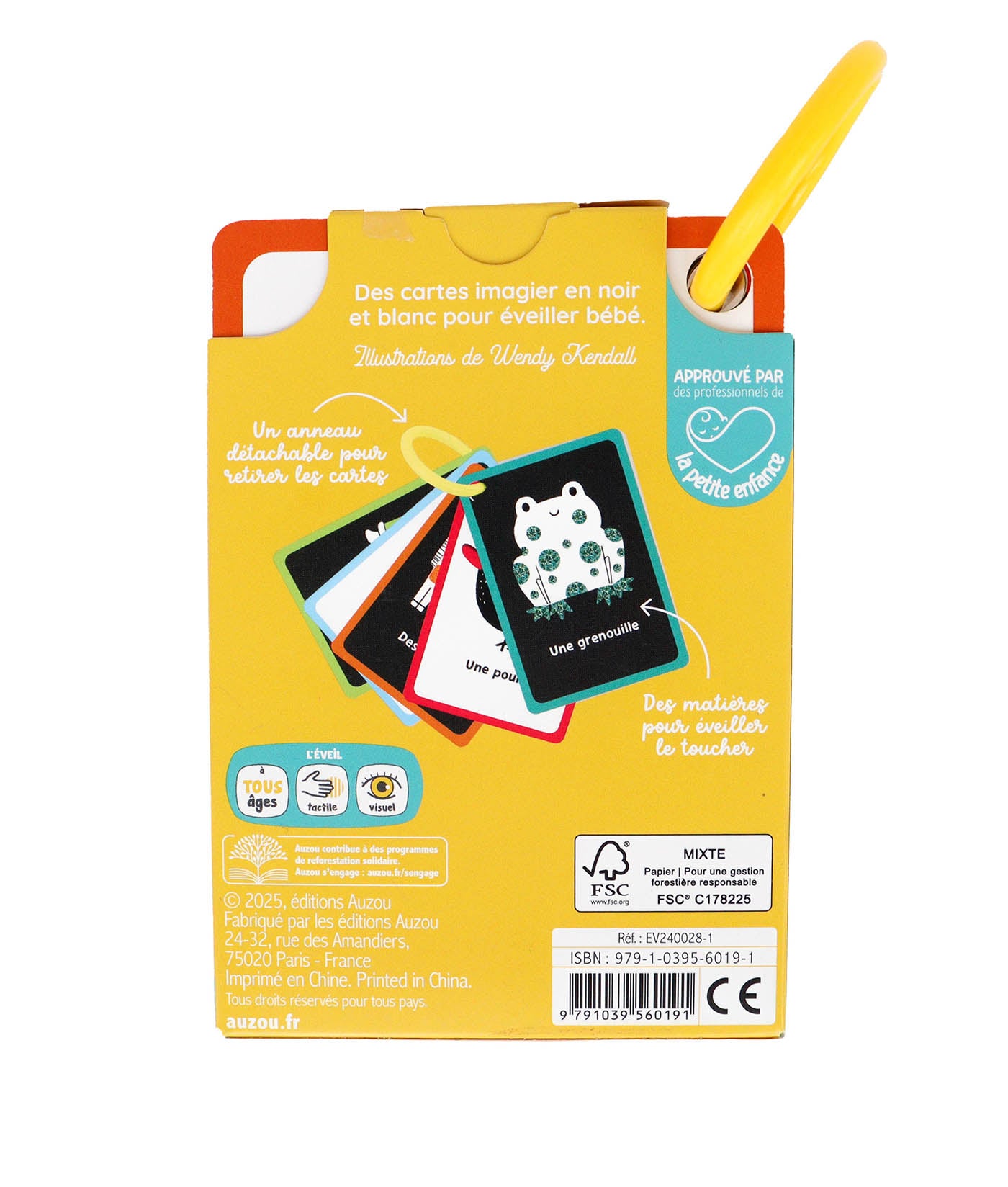 Mes premières cartes pour éveiller bébé - Auzou