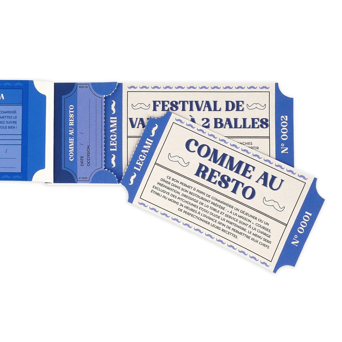 Carnet de 24 bons pour Papa ou Maman - Legami