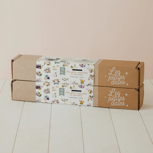 Affiche Nos jolis moments en famille - Les Petites Dates