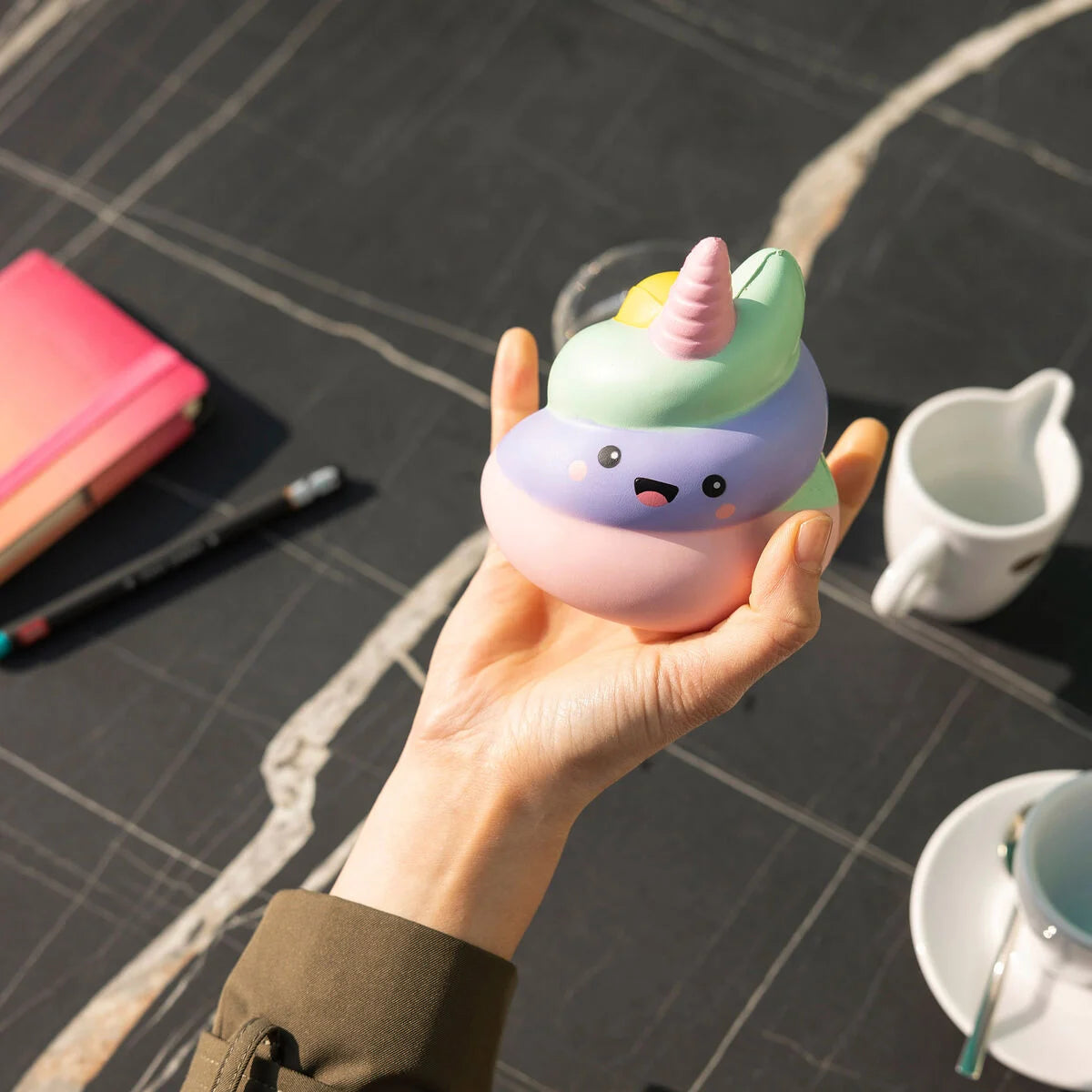 Balle antistress crotte licorne - Legami