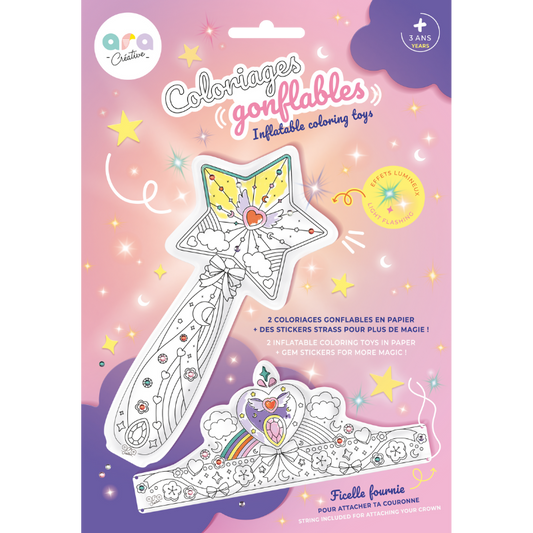 Coloriages gonflables - Ara créative