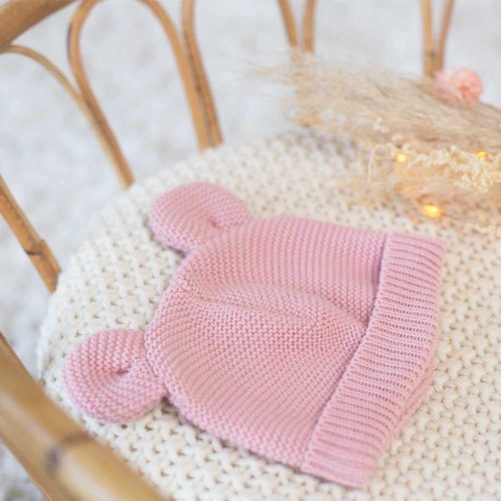 Bonnet maille naissance - 3kg7