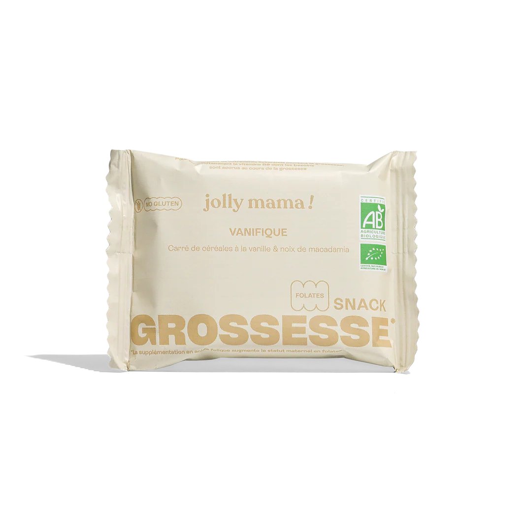 Vanifique - Snack vanille macadamia grossesse et conception - Jolly Mama
