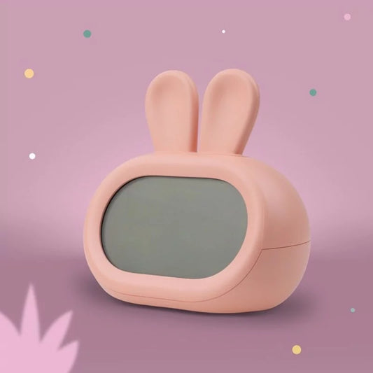 Réveil lapin - rose