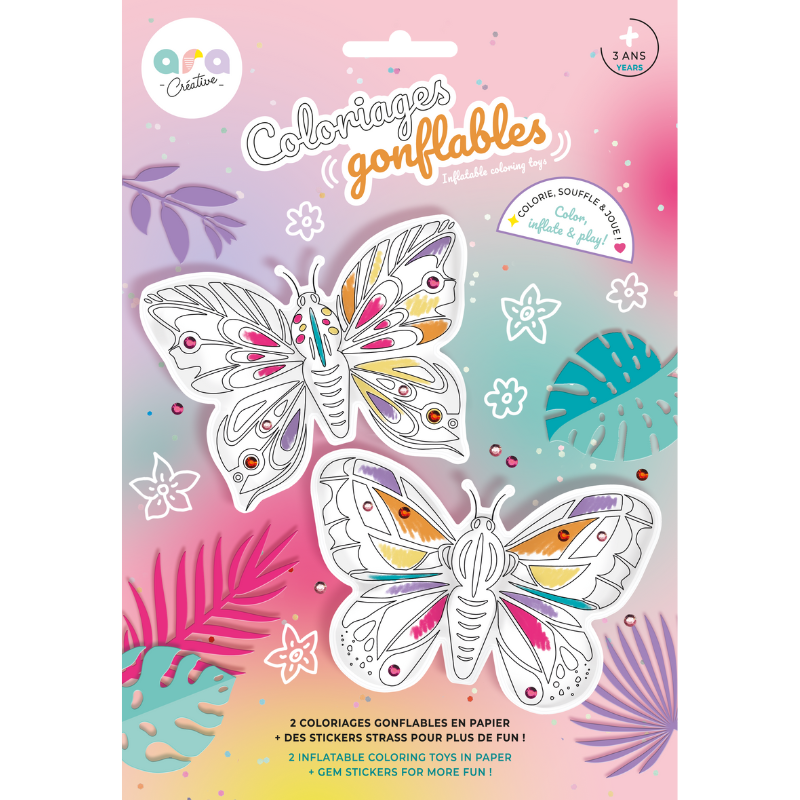 Coloriages gonflables - Ara créative