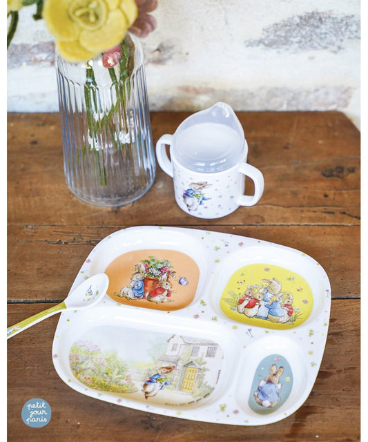 Assiette à compartiments - Petit jour
