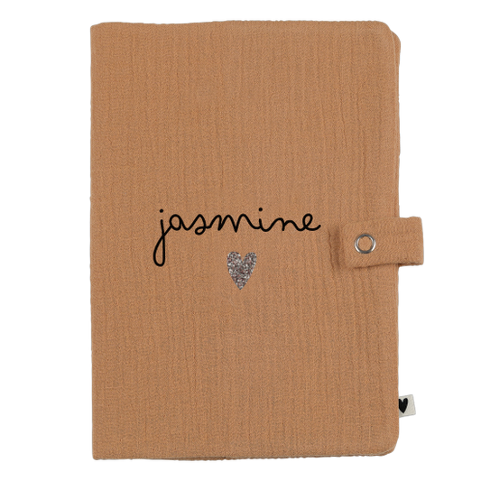 Protège carnet de santé - camel uni