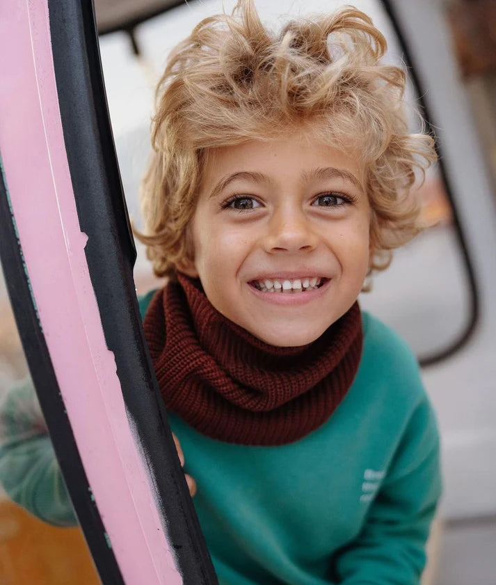 Snood - tour de cou - marron