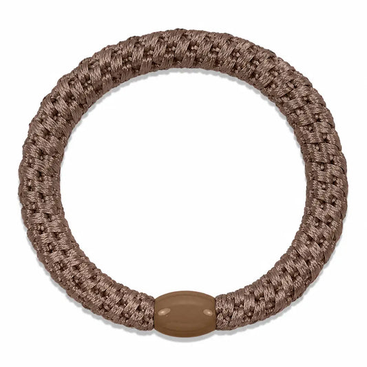 Elastique - marron brillant