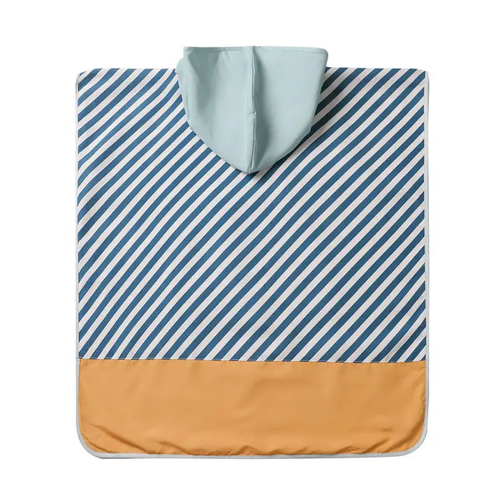 Poncho de plage à rayures - Tutete