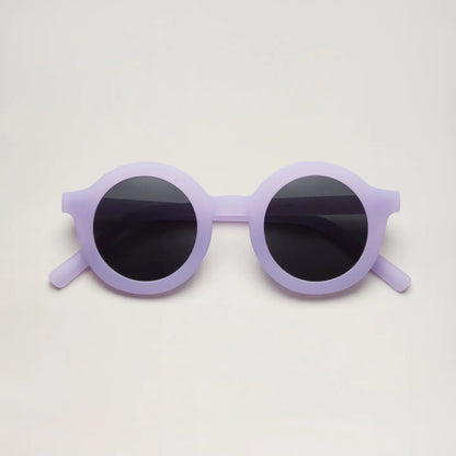 Lunettes de soleil bébé Signature rondes - BabyMocs