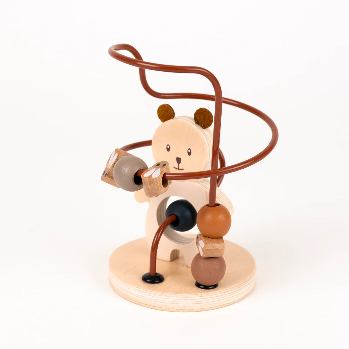 Boulier en bois ourson