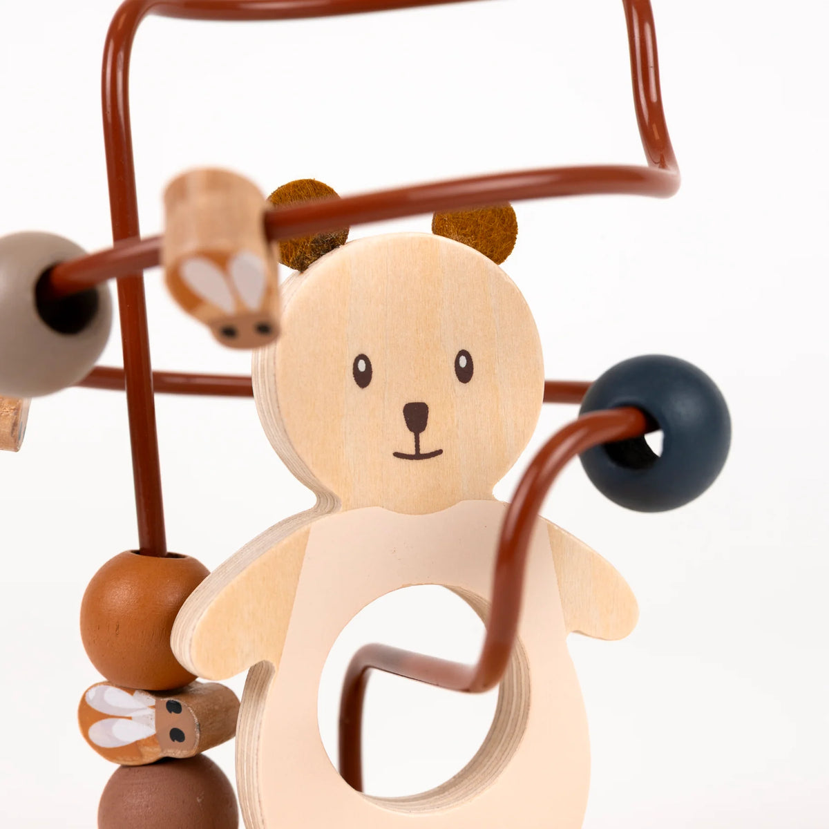 Boulier en bois ourson