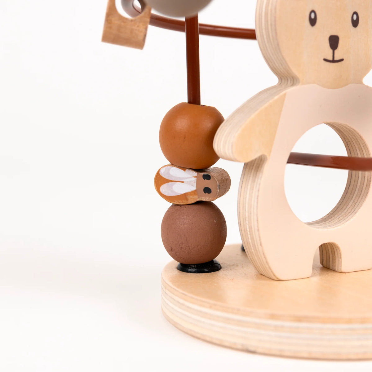 Boulier en bois ourson
