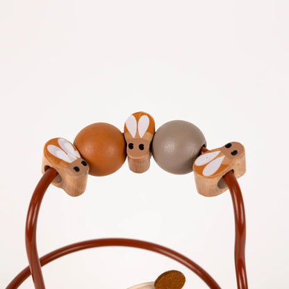 Boulier en bois ourson