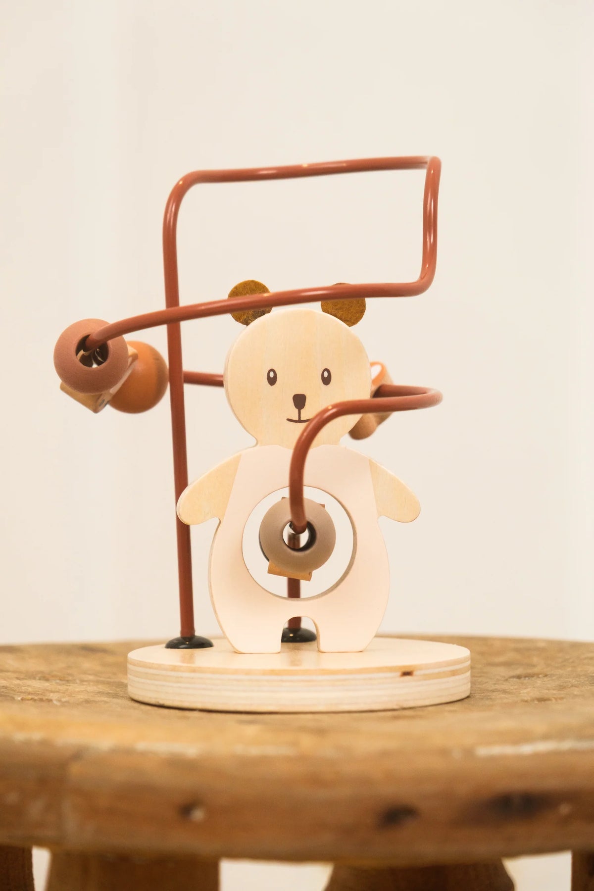 Boulier en bois ourson