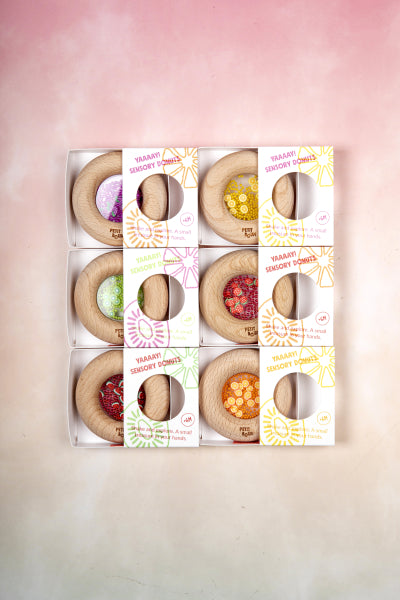 Donut sensoriel - fraise