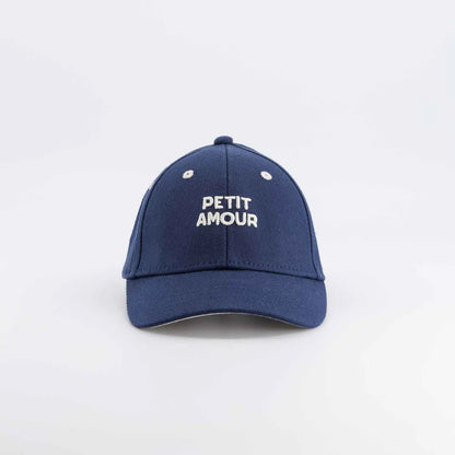 Casquette enfant petit amour marine - Chamaye