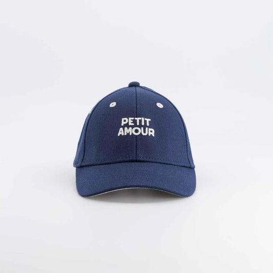 Casquette enfant petit amour marine - Chamaye