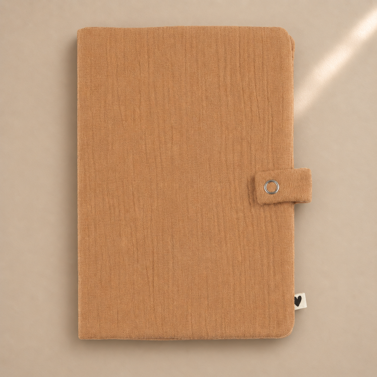 Protège carnet de santé - camel uni