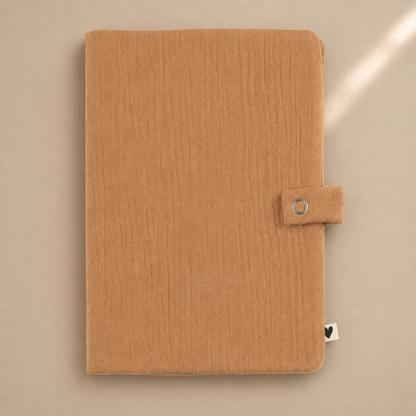 Protège carnet de santé - camel uni