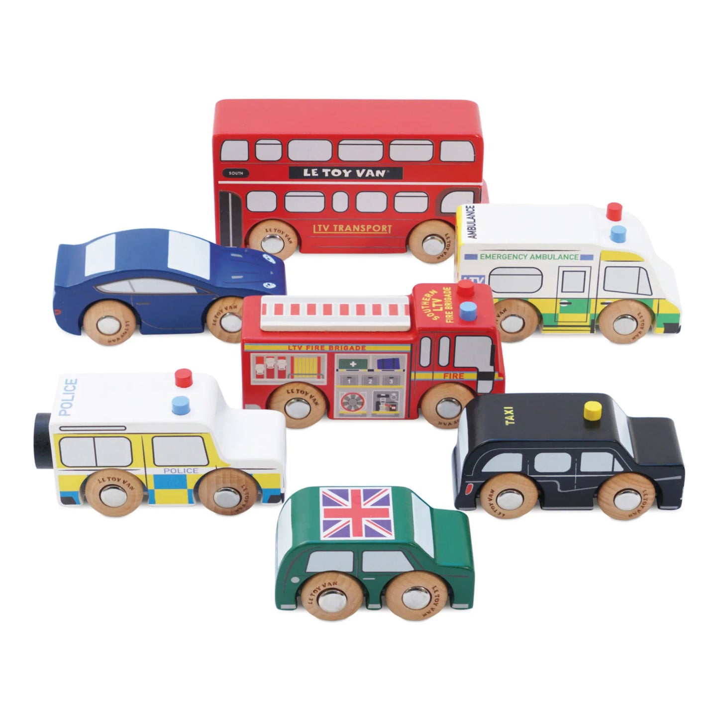 Set de véhicules en bois - Le Toy Van