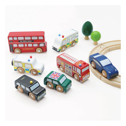 Set de véhicules en bois - Le Toy Van