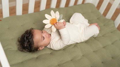 Hochet peluche fleur - Little Dutch