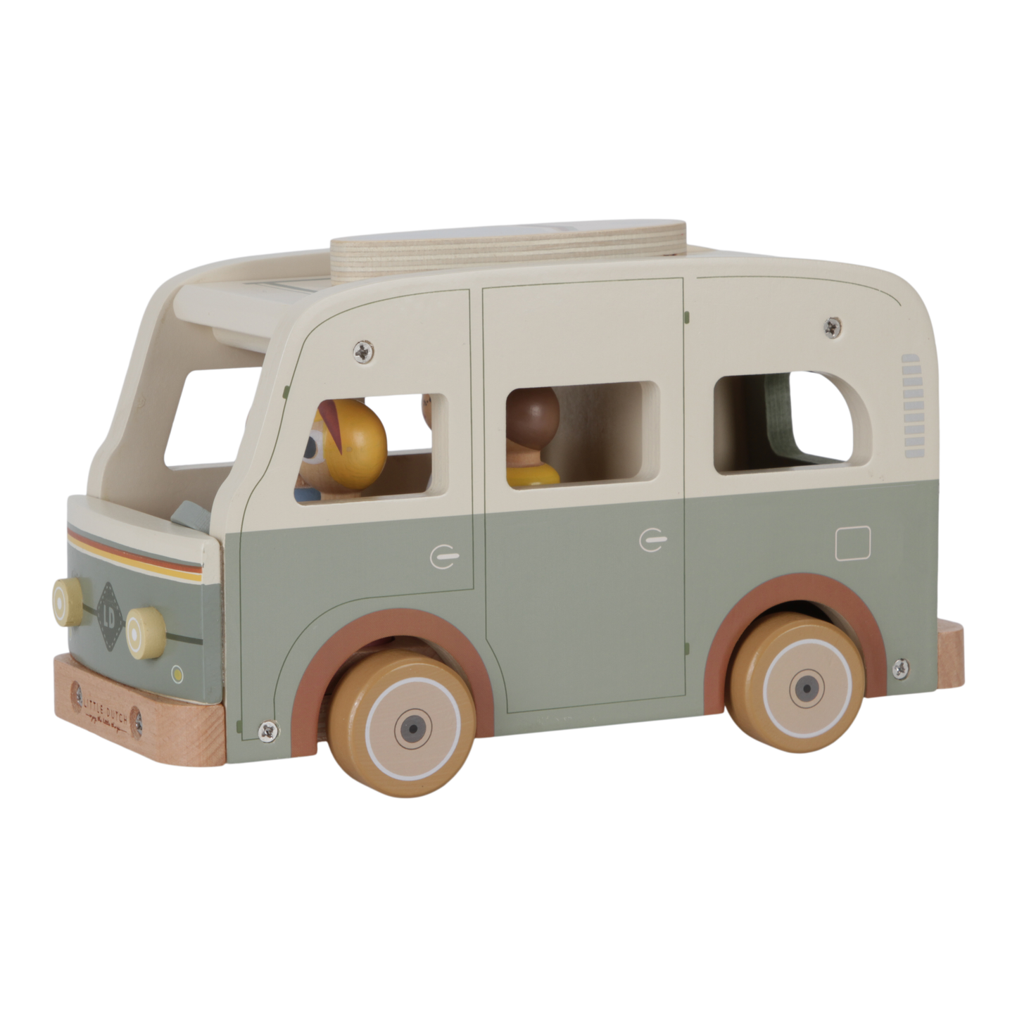 Camping car vintage en bois - Little Dutch
