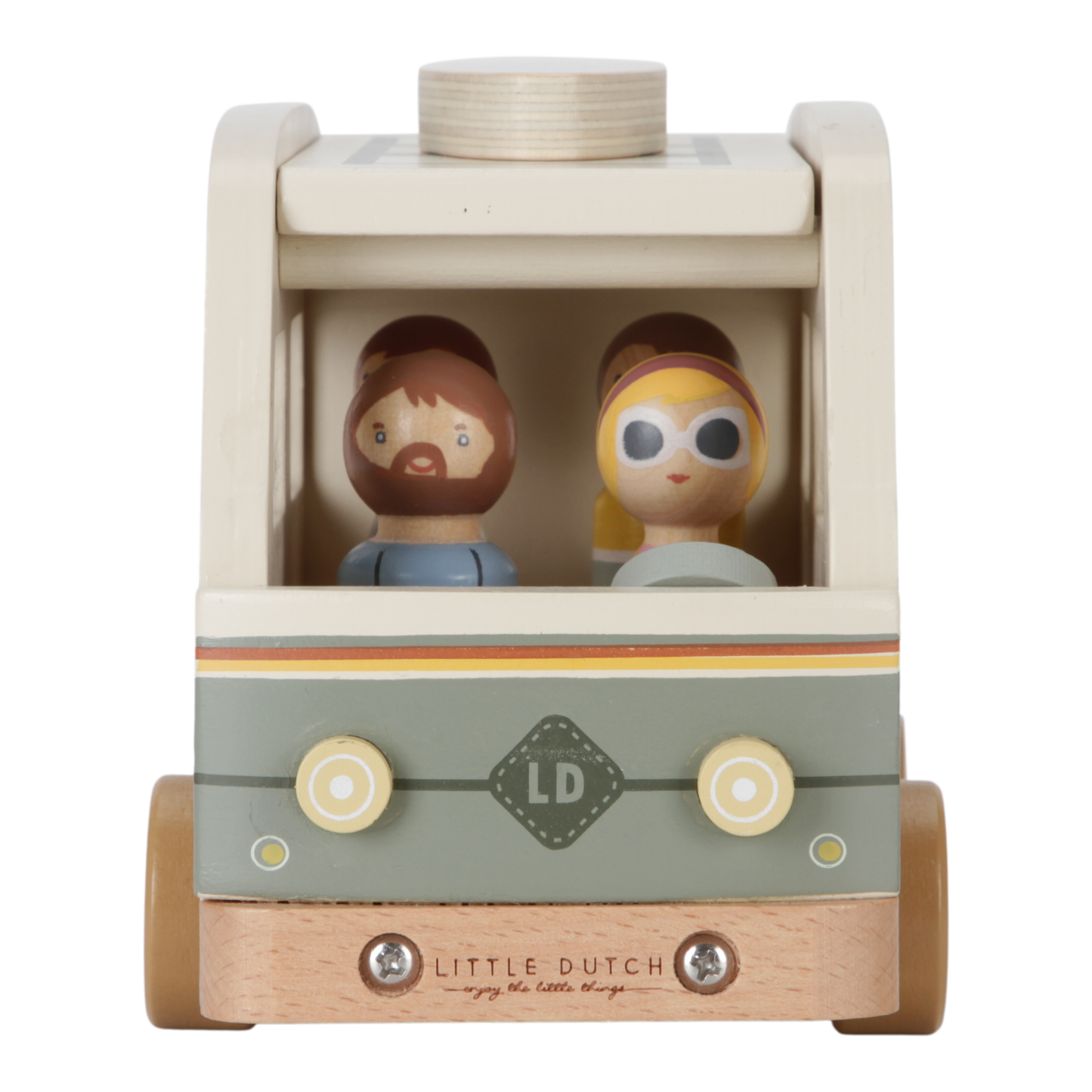 Camping car vintage en bois - Little Dutch