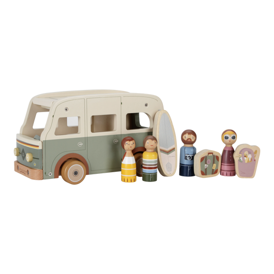 Camping car vintage en bois - Little Dutch