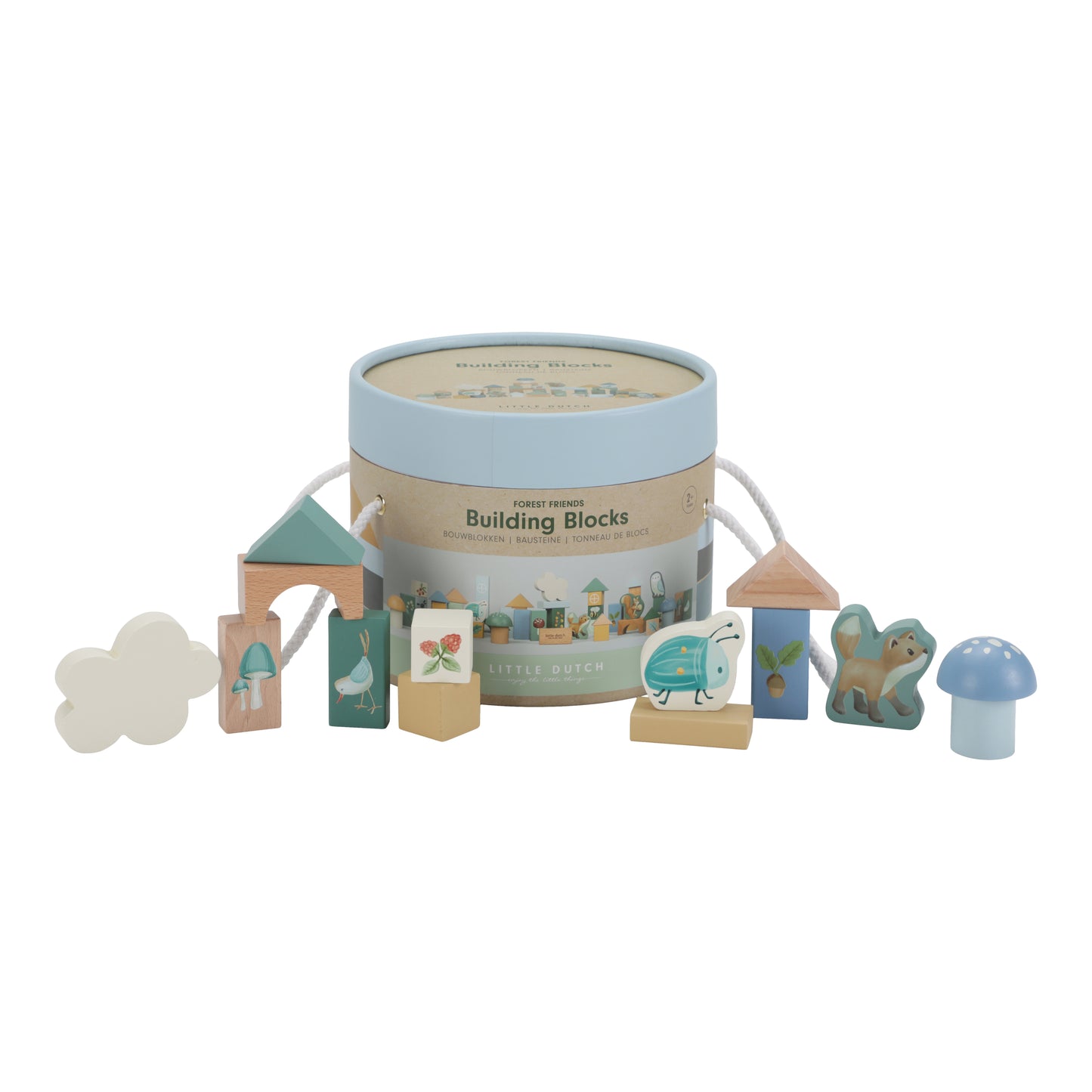 Bloc de construction en bois - Little Dutch