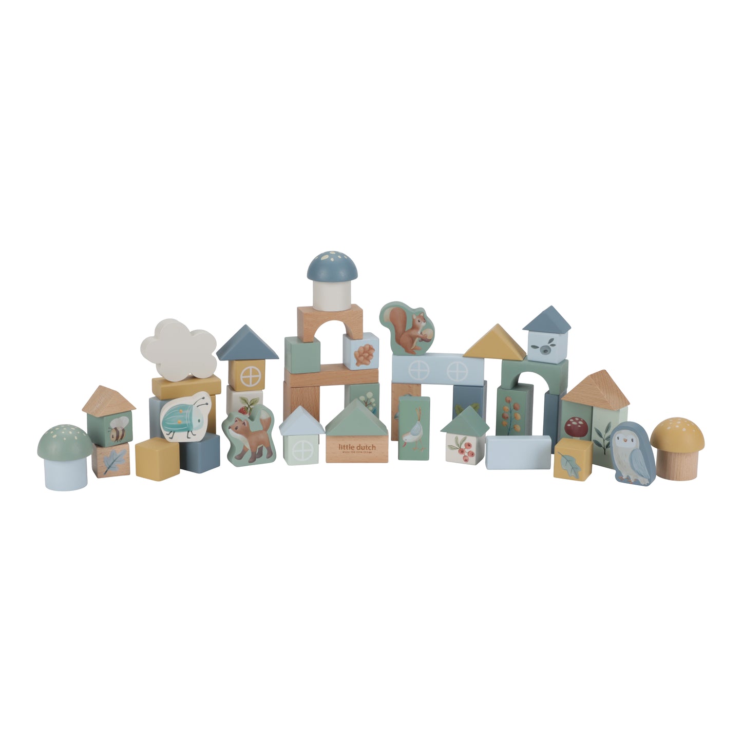 Bloc de construction en bois - Little Dutch
